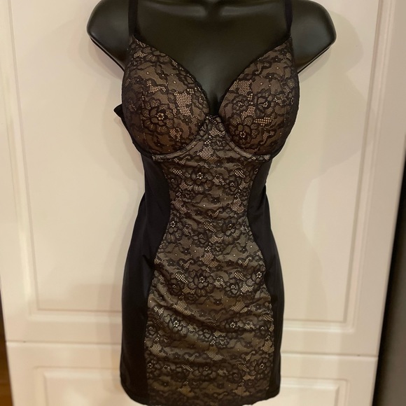 SWEET NOTHINGS BY MAIDENFORM -36D - molded bra shapewear slip/ lingerie - Picture 7 of 14